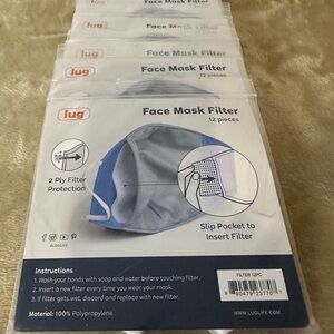 Lug Face Mask Filters New in Original Packaging